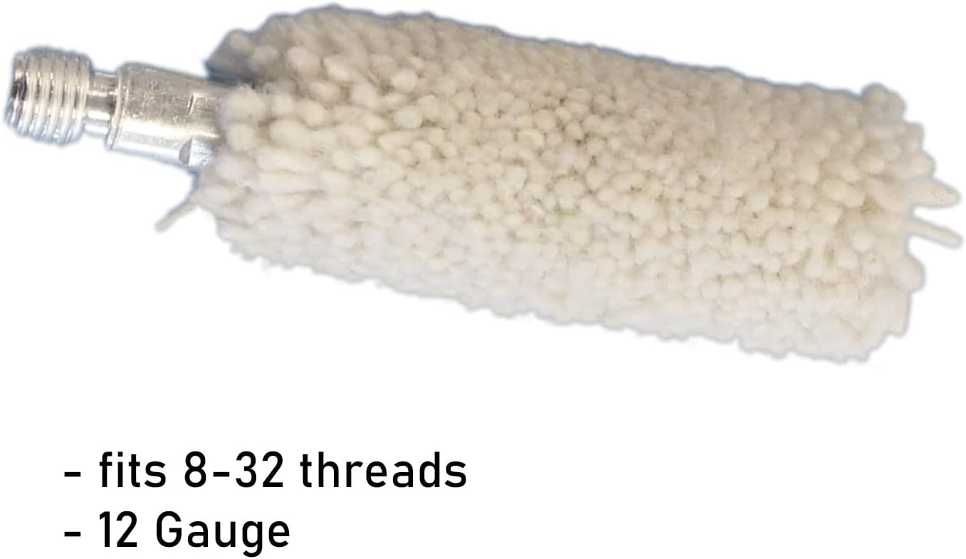 Birchwood Casey Durable Versatile Gun Maintenance Scrubbing Cleaning Cotton Bore Mop