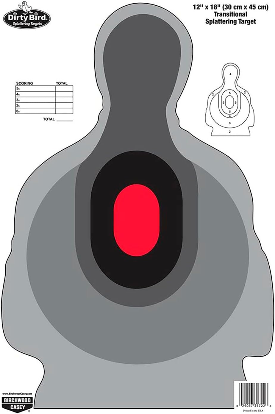 BIRCHWOOD CASEY Dirty Bird 12 x 18 Non-Adhesive Splattering Targets
