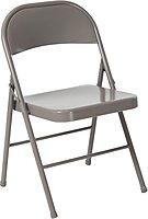 Flash Furniture HERCULES Series Double Braced Metal Folding Chair