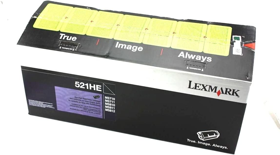 Lexmark 52D1H0E Black Contract High Yield Toner Cartridge