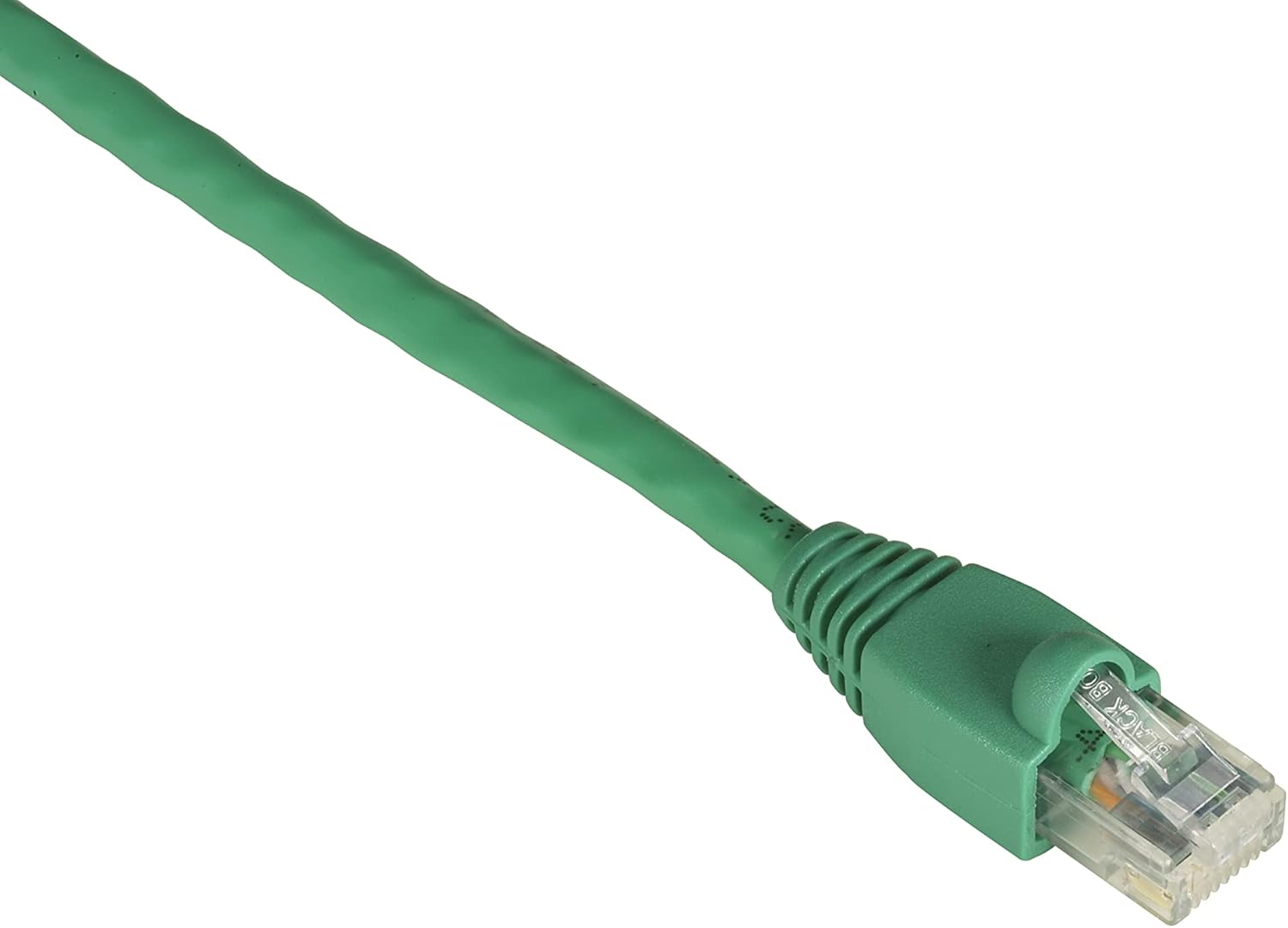 Black Box GigaTrue Cat6 550-MHz UTP Snagless Patch Cable – 3 ft – Green