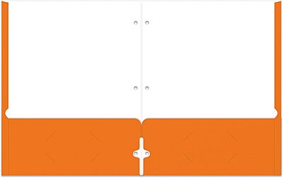 Office Depot® Brand 2-Pocket School-Grade Paper Folder, Letter Size, Orange