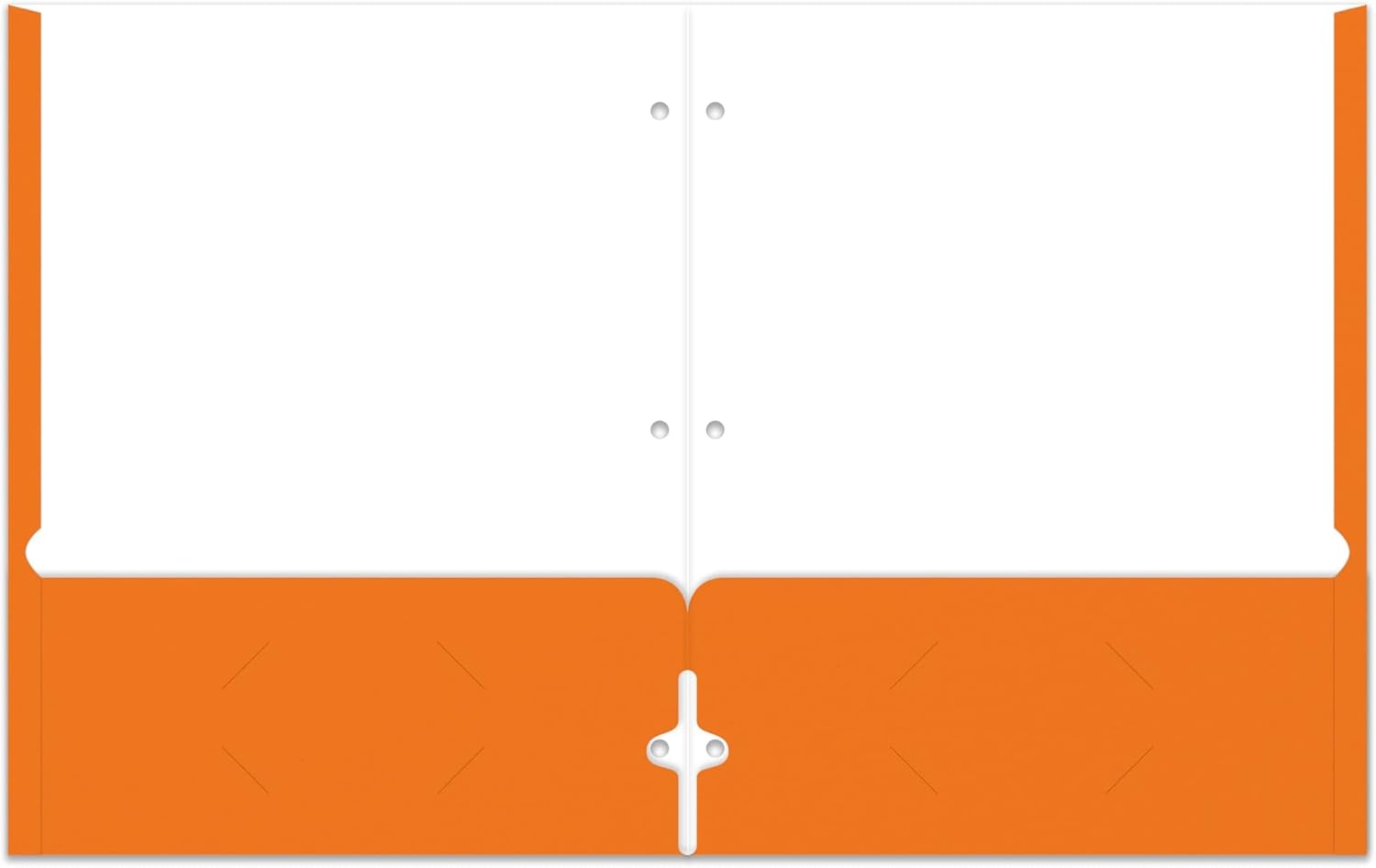 Office Depot® Brand 2-Pocket School-Grade Paper Folder, Letter Size, Orange