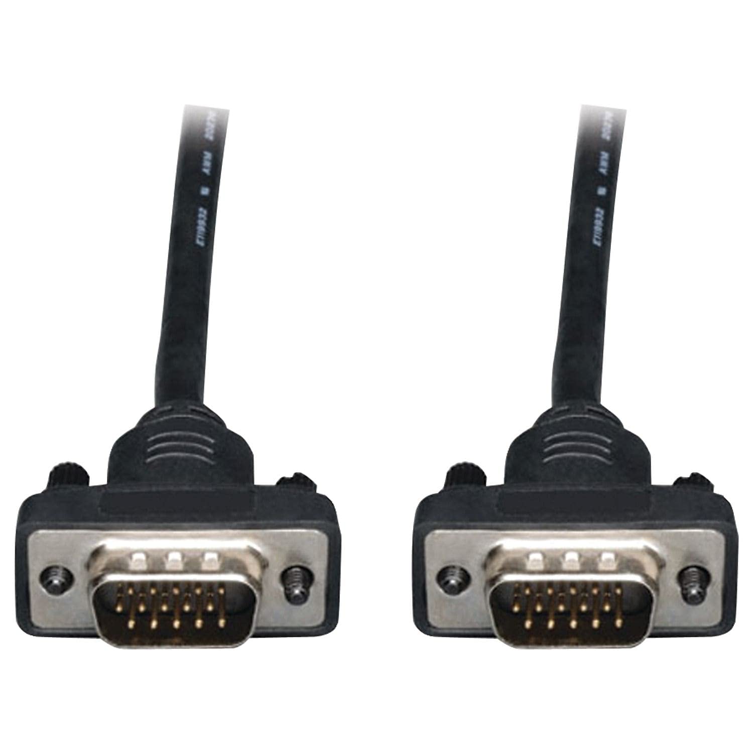 Tripp Lite Low Profile VGA Coax Monitor Cable (HD15 M/M), 3 ft. (P502-003-SM)