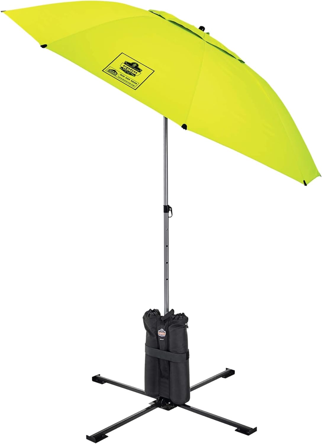 Weight Bags for Pop Up Canopy Tents or Umbrellas, Set of 2, Ergodyne SHAX 6094 , Black