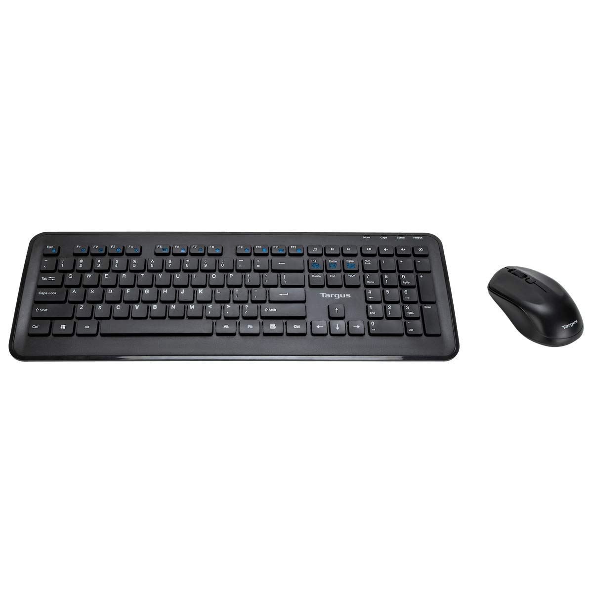 Targus KM610 Wireless Keyboard And Mouse Combo, Black, AKM610ES