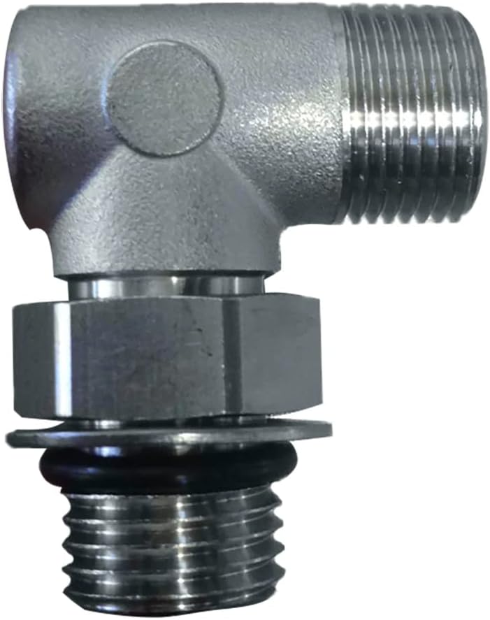 Uflex90° Adjustable Fitting f/Back of UP Series Helms ORB 6 to 3/8" COMP