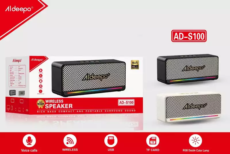 ALDEEPO WIRELESS SPEAKER AD -S100