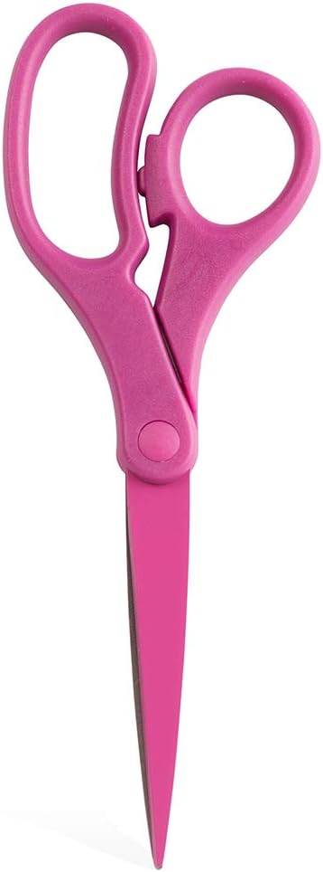 JAM PAPER Precision Scissors - 8 Inch Stainless Steel Blades