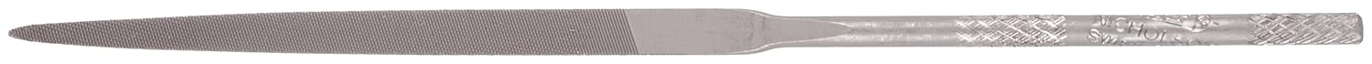 Crescent Nicholson 6-1/4" 2 Cut Flat Needle File - 37842 6-1/4 Inches [ N/A ] inches [ N/A ] Inches #2 37842