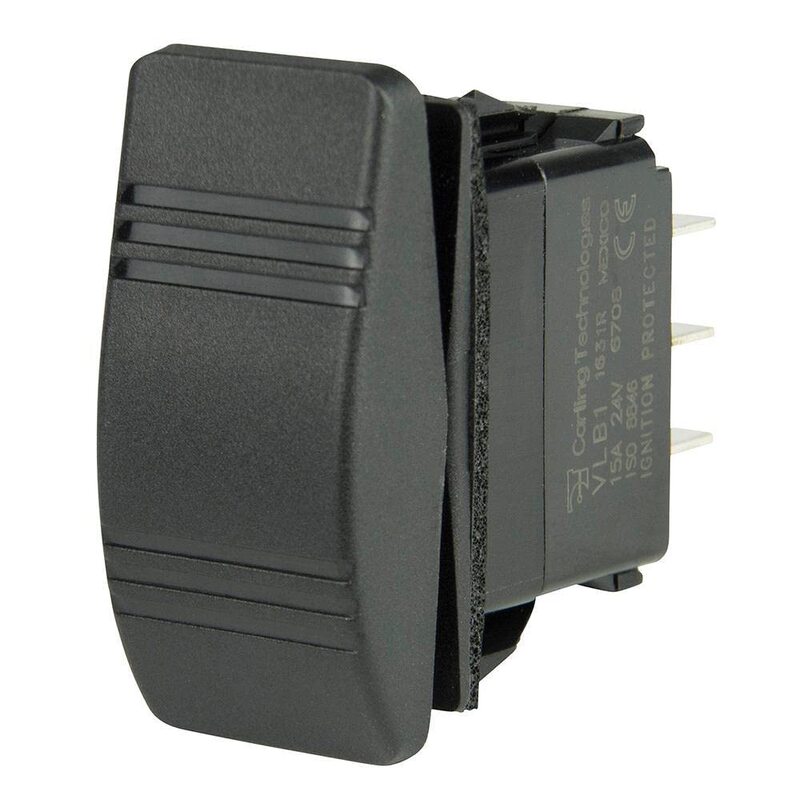 BEP Marine Contura IP66 Rocker Switch Snap-In Panel Mount 12V/24V