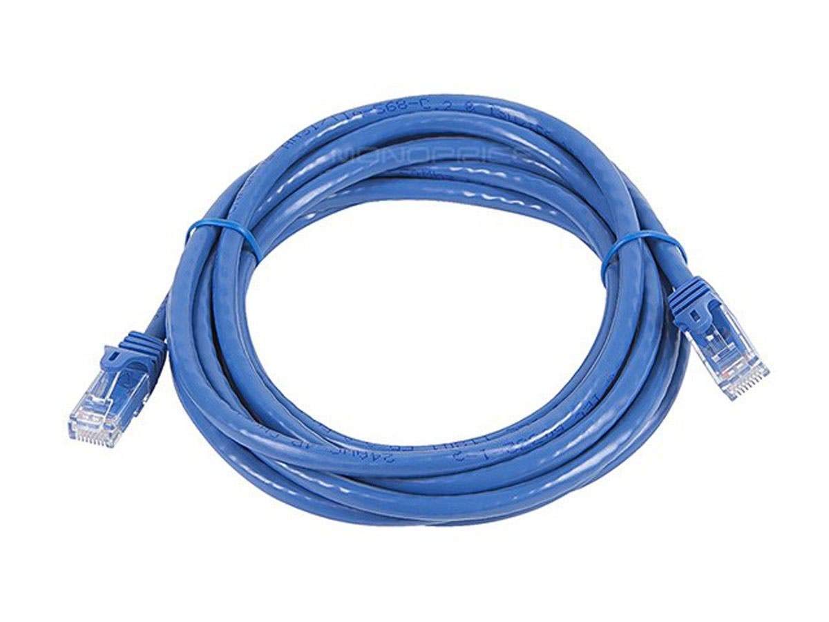Monoprice Cat6 Flexboot Ethernet Patch Cable UTP 24AWG 550MHz Snagless RJ45
