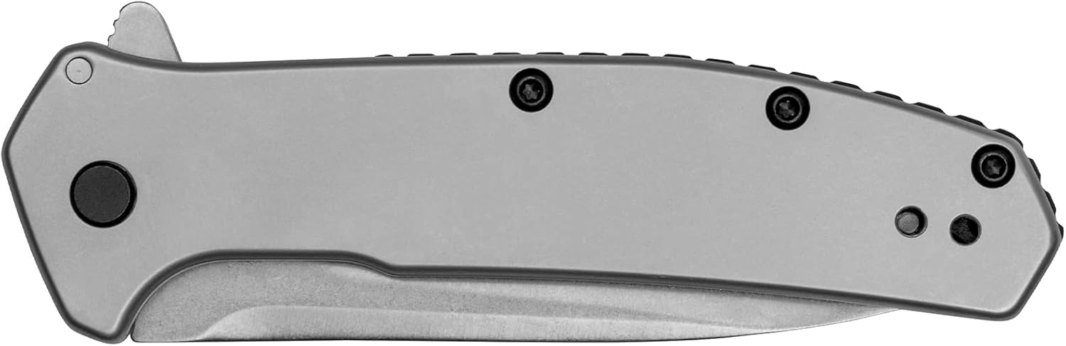 KERSHAW Outcome Pocket Knife, 2.8 inch Stainless Steel Blade, Assisted Opening
