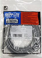 Tripp Lite Cat6 Gigabit Snagless Molded Patch Cable (RJ45 M/M) - Gray, 6 ft. (N201-006-GY)