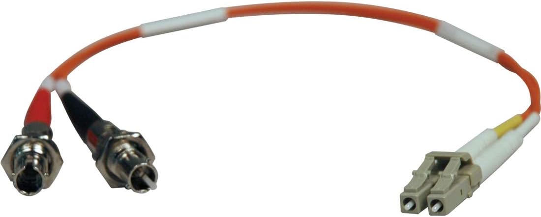 Tripp Lite Duplex Multimode 62.5/125 Fiber Adapter (LC-ST M/F) 0.3M (1-ft.)(N457-001-62)