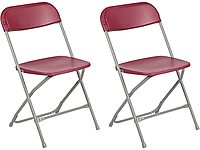 Flash Furniture Hercules Series Commercial-Grade Plastic Folding Chair - 650LB Weight Capacity