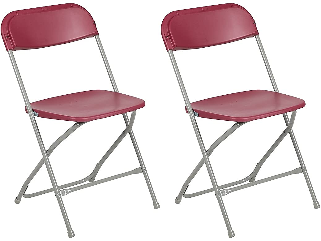 Flash Furniture Hercules Series Commercial-Grade Plastic Folding Chair - 650LB Weight Capacity