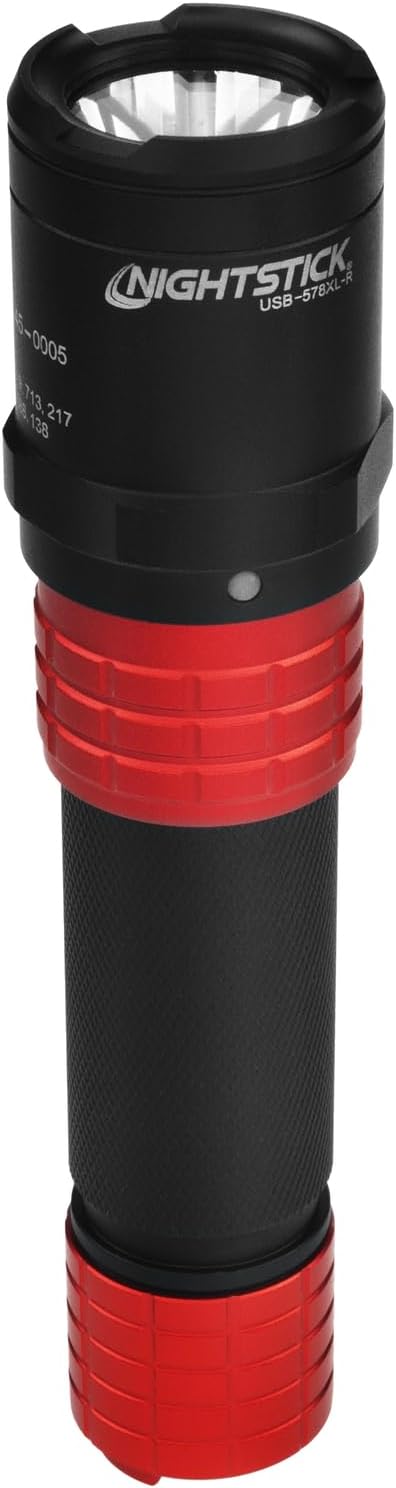 Nightstick USB-578XL Metal Dual-Light Rechargeable Tactical Flashlight