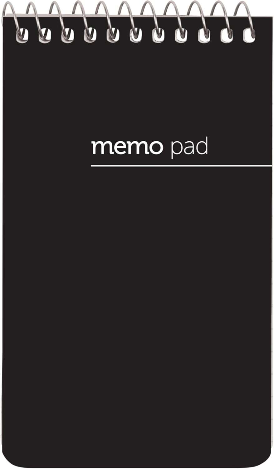 Office Depot® Brand Wirebound Top-Opening Memo Books, 3" x 5", 1 Hole-Punched, College Ruled, 60 Sheets