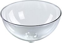 Azar Displays 700906 Clear Plastic Bowl - 14" Diameter