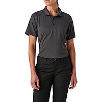5.11 Tactical Women's Helios Short Sleeve Polo Shirt, Jersey Knit Polyester