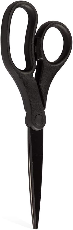 JAM PAPER Precision Scissors - 8 Inch Stainless Steel Blades