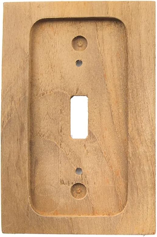 Whitecap 60172 Teak Switch Cover/Switch Plate