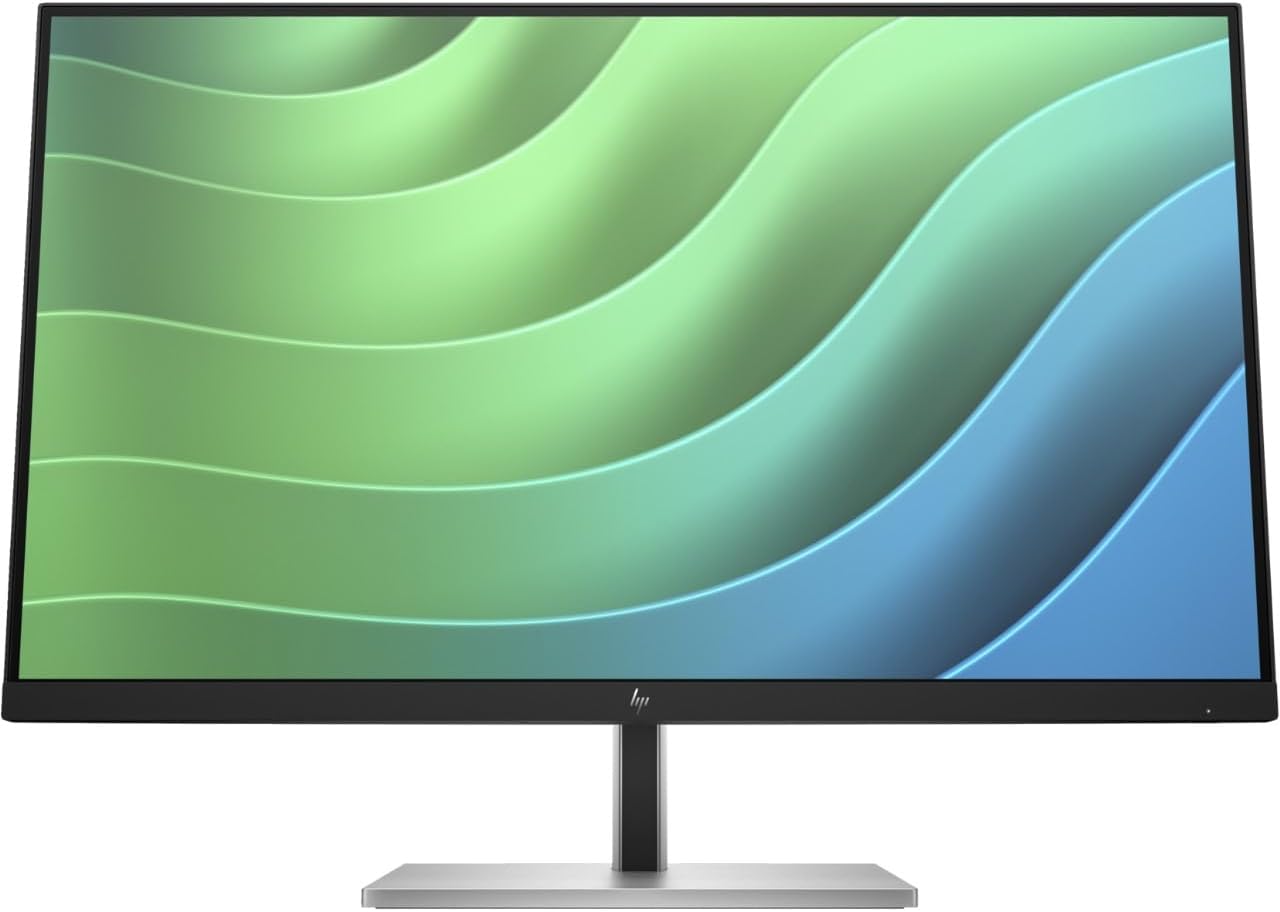 HP E27 G5 27" Class Full HD LCD Monitor - 16:9 - Black, Silver