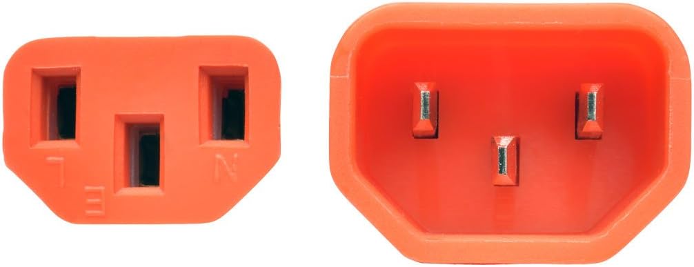 Tripp Lite Standard Computer Power Extension Cord (IEC-320-C14 to IEC-320-C13) 18 AWG 10A