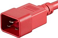 Monoprice Heavy Duty 12AWG 20A IEC C20 to C19 Power Extension Cord