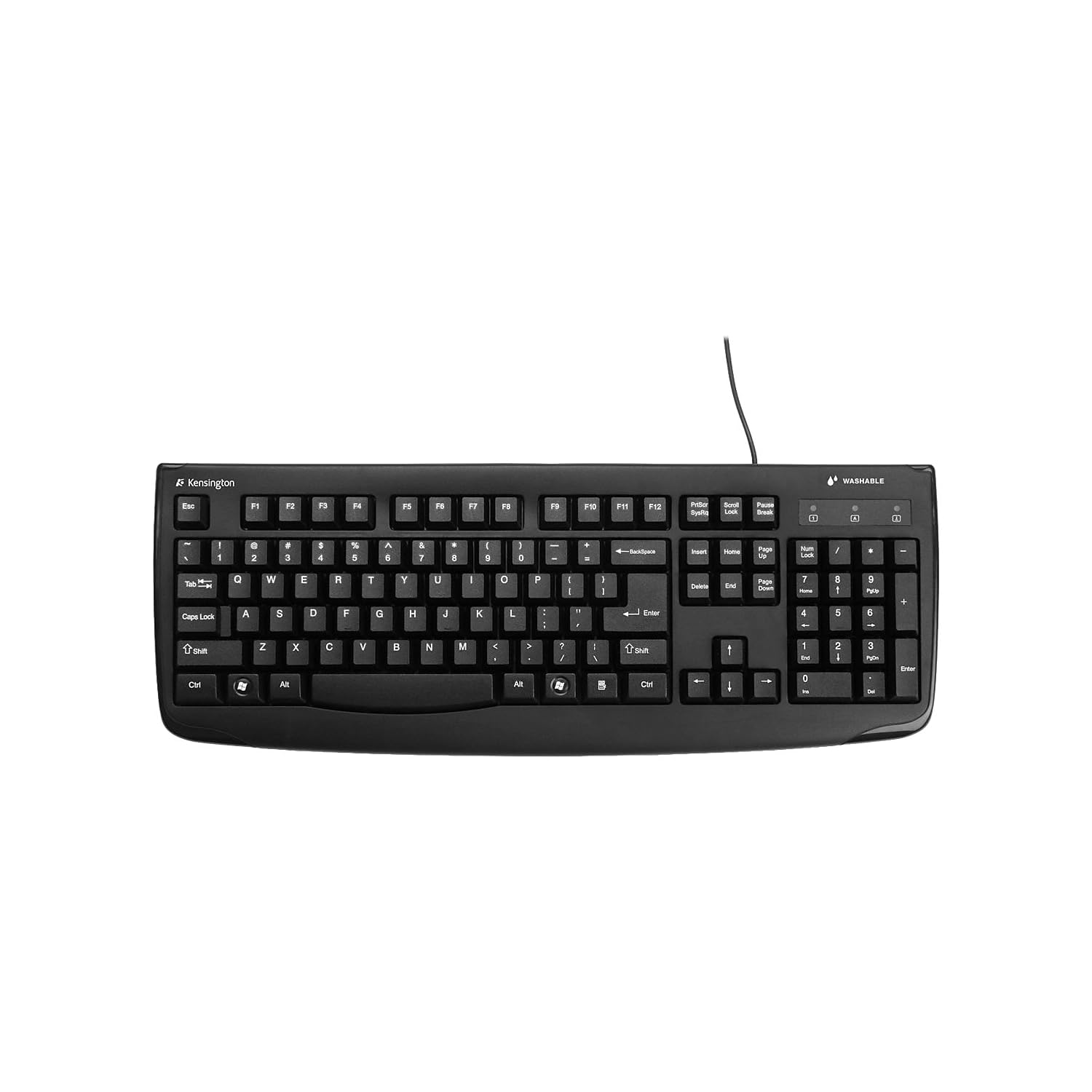 Kensington Pro Fit Washable Wired Keyboard and Mouse