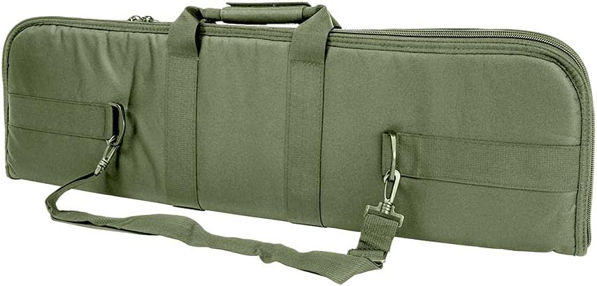 NCSTAR Rifle/Shotgun Case, PVC/Nylon with High-Density Foam, Carry Handle & Shoulder Strap