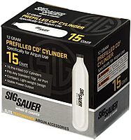 SIG SAUER 12 Gram Prefilled CO2 Cylinders for Airguns