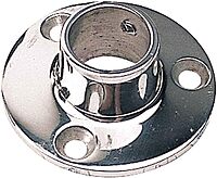 Sea-Dog Rail Base Fitting 2-3/4" Round Base 90° 316 Stainless Steel - 1" OD