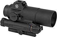 Sig Sauer ROMEO7 1x30mm Durable Aluminum Waterproof Fogproof Closed Full Size 2 MOA Red Dot Sight