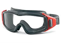 ESS FirePro-1977 Asian-Fit Clear Fire Goggle, Anti-Fog, Scratch-Resistant