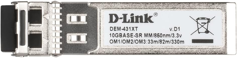 D-Link 10 Gigabit Ethernet SFP+ Optical Transceiver Module