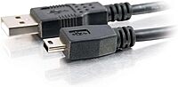 C2G 27329 USB cable - 4 pin USB Type A (M) - mini-USB Type B (M) - 3.3 ft ( USB / Hi-Speed USB ) - black