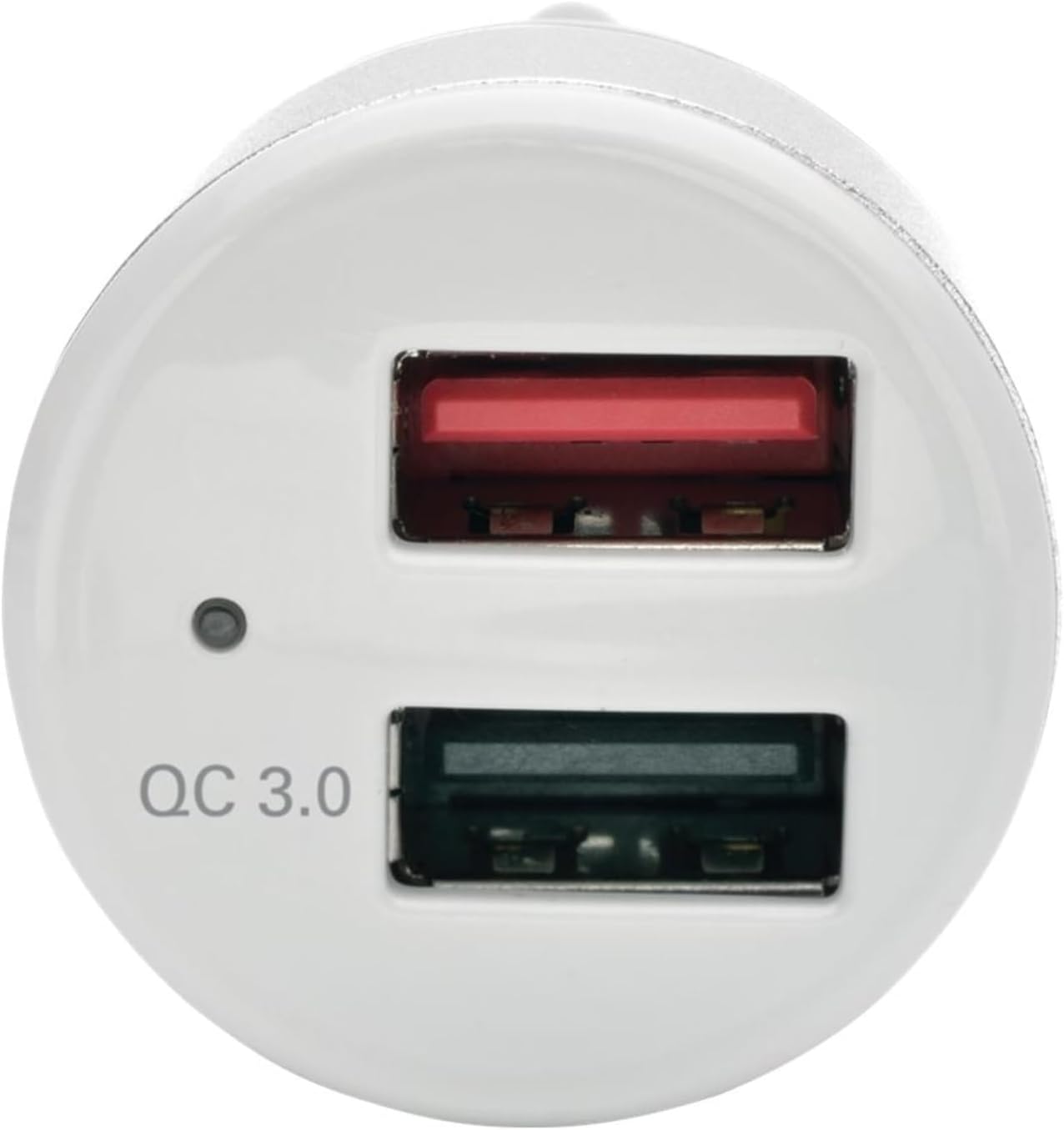 Tripp Lite Fast Charger Dual USB Car Charger Compact withQualcomm Quick Charge 3.0 & Autosensing 2-Port Fast Charge