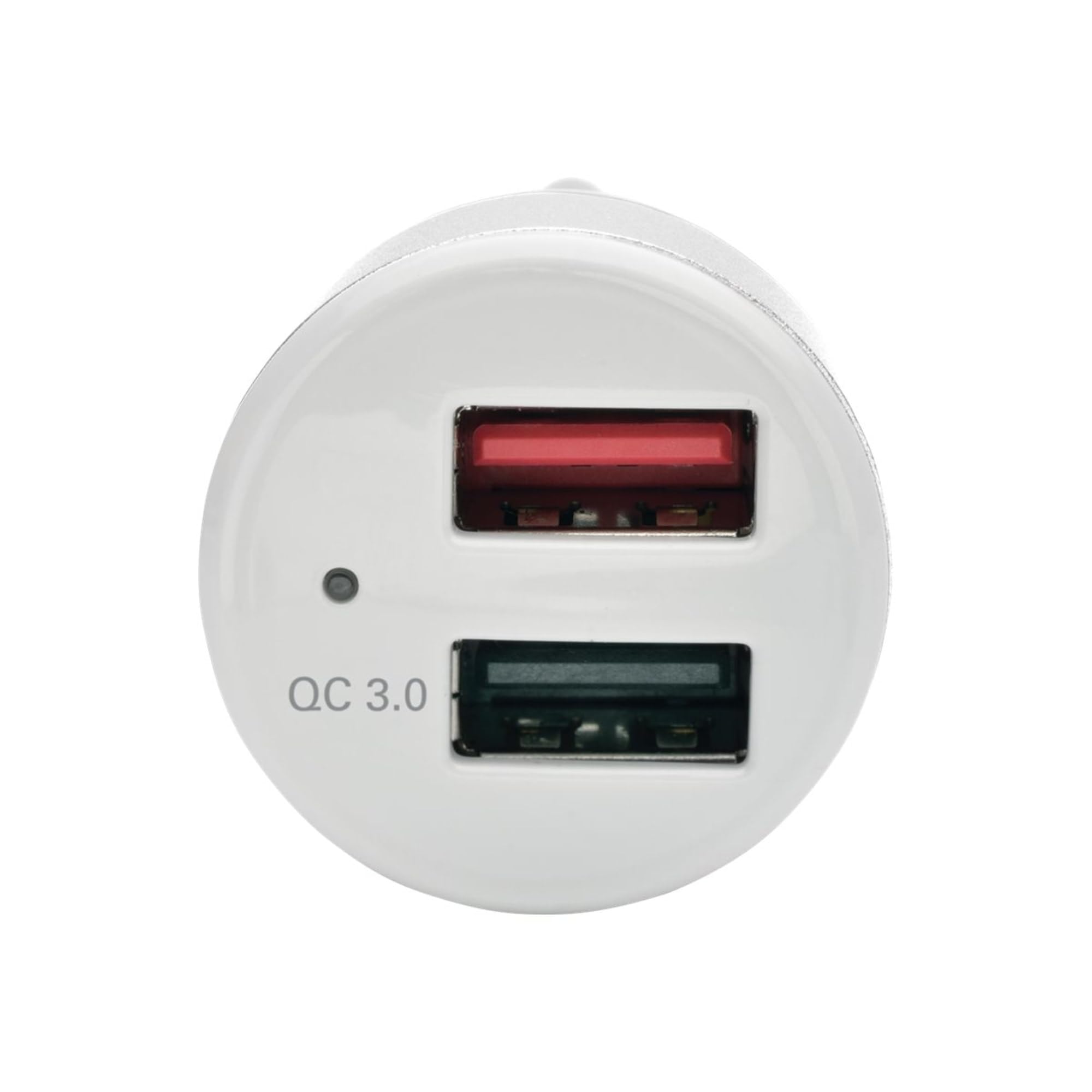 Tripp Lite Fast Charger Dual USB Car Charger Compact withQualcomm Quick Charge 3.0 & Autosensing 2-Port Fast Charge