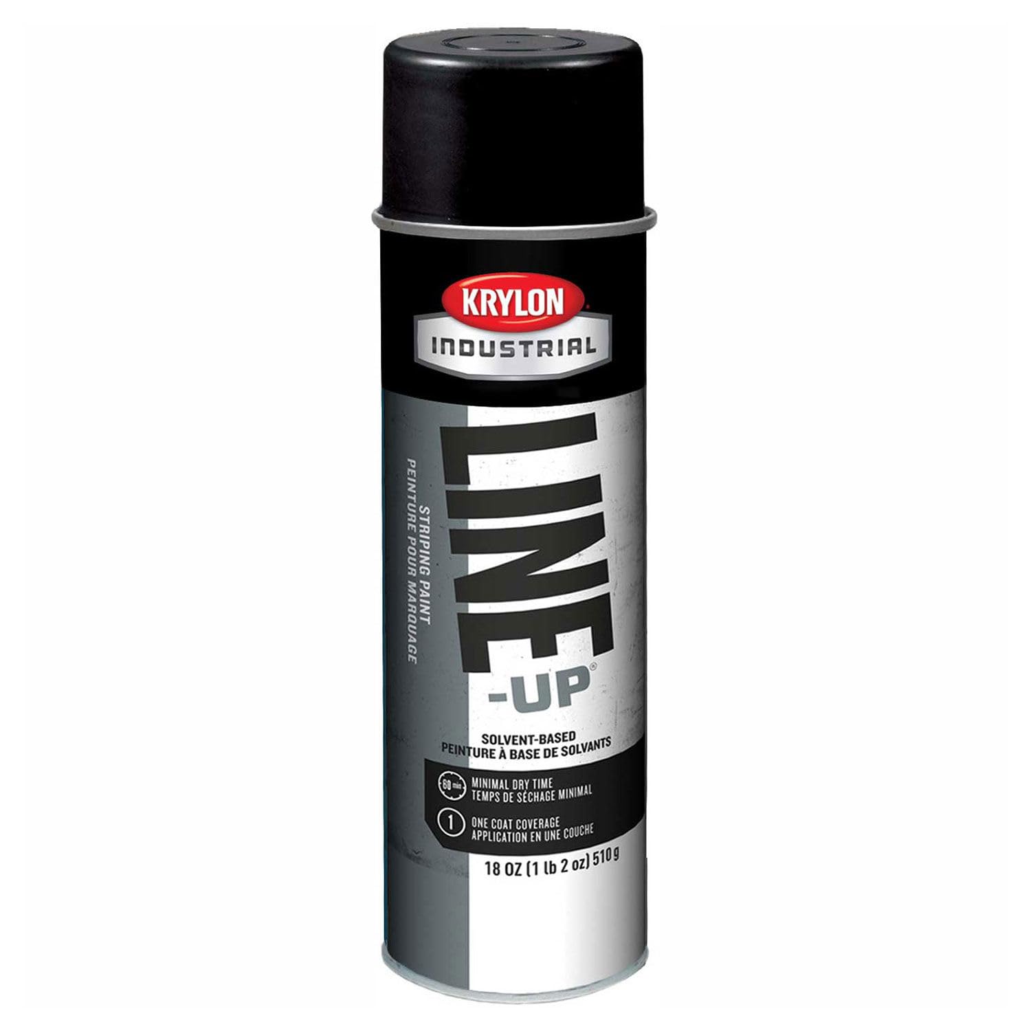 Krylon Pavement Cover-Up Striping Paint 18 oz., Black