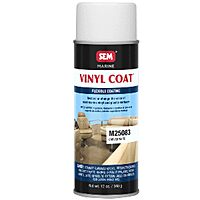 SEM M25083 Carver White Marine Vinyl Coat - 12 oz.