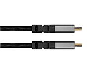 Monoprice 8K Certified Ultra High Speed HDMI Cable - Braided - HDMI 2.1, 8K@60Hz, 4K@120Hz, 48Gbps, HDR, VRR - 7F936F