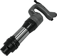 JET Chipping Hammer, Air-Powered, D-Handle/Open-Handle, Round/Hex Shank