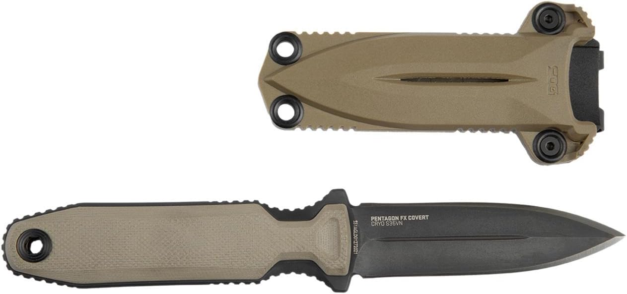 SOG Pentagon FX Covert Professional Fixed Blade Knife