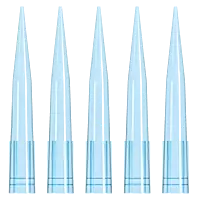 1000μl Universal Pipette Tips, PP, Bulk Pack, Non-Sterile, DNase & RNase free, Blue