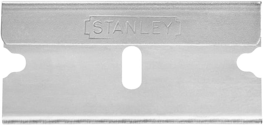 STANLEY Razor Blades, Single Edge, 1-1/2-Inch, 100-Pack (11-515)