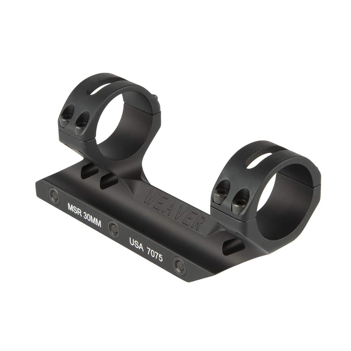 WEAVER Premium Modern Sporting Rifle (MSR) Mount, Matte Black, 30mm
