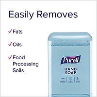 PURELL Antimicrobial Foaming Hand Soap Refill, For ES10 Dispensers, Fragrance-Free, 1,200 mL, 2/Carton