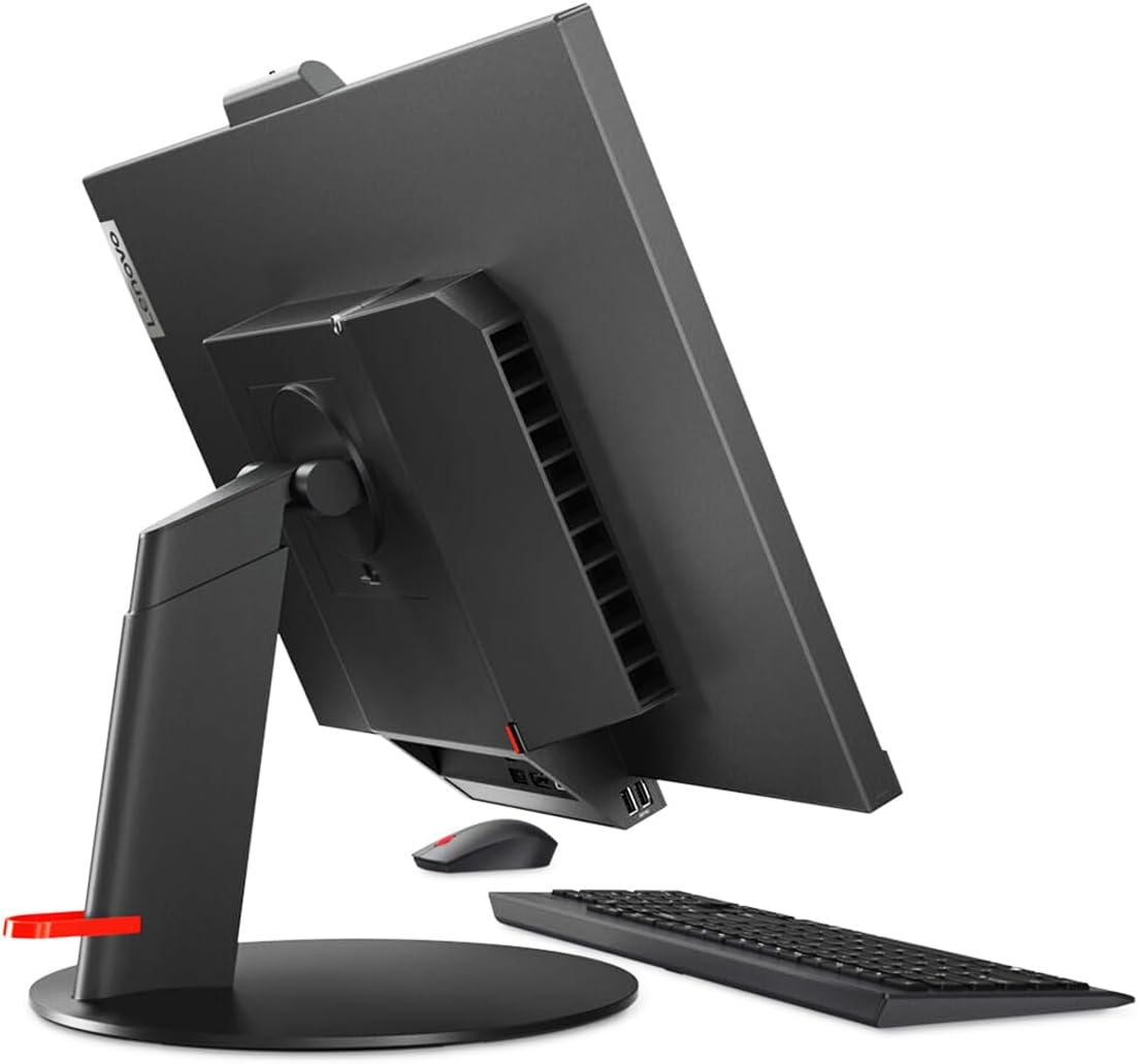 Lenovo ThinkCentre TIO27 27in Class Webcam WQHD LCD Monitor - 16:9 - Black - 27in Viewable